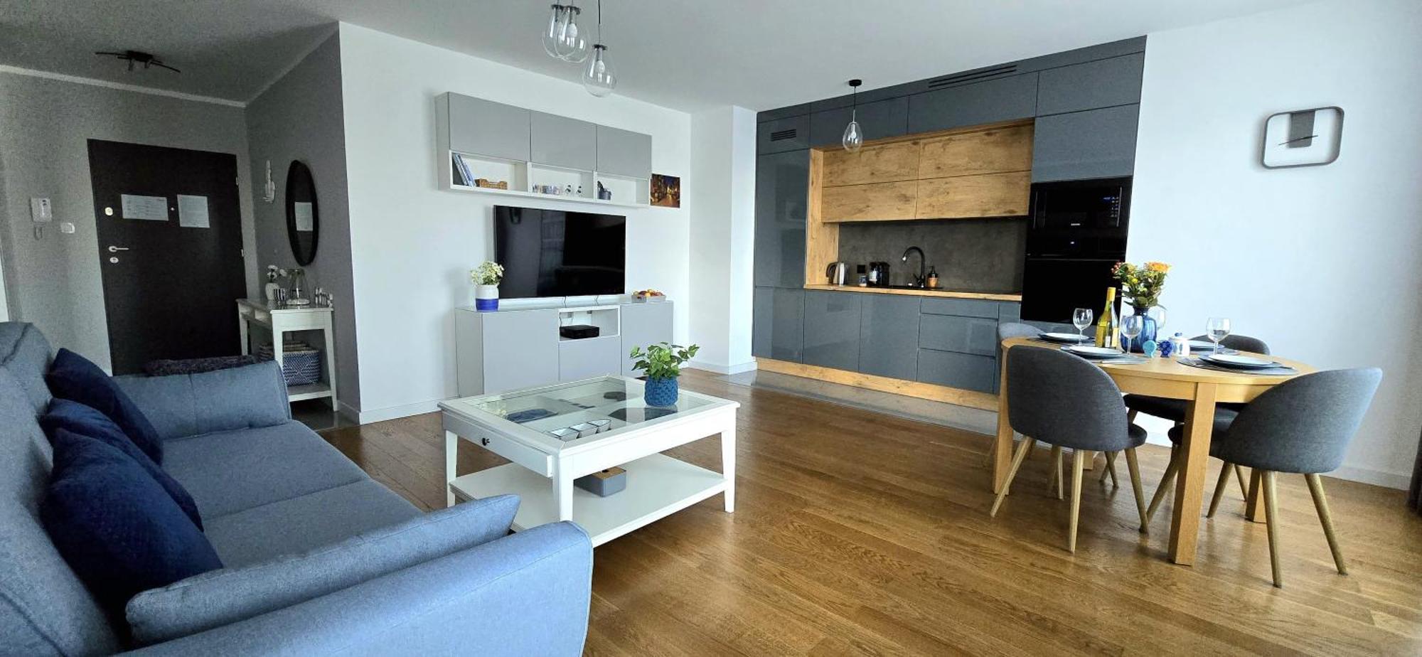 Apartament Dreams Przystan Letnica By Triapart Гданск Екстериор снимка